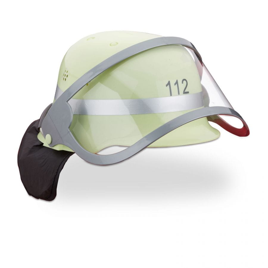 Fire helmet for children - 112 - adjustable - with visor