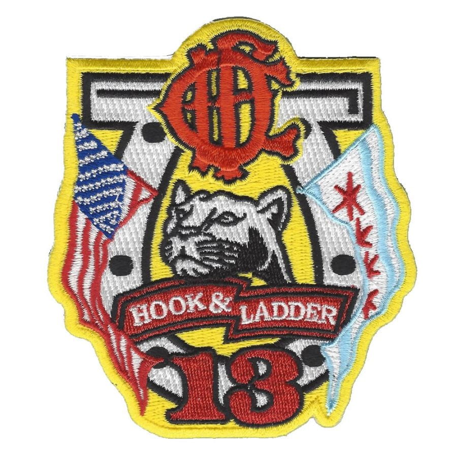 Chicago Fire Dept. - Hook & Ladder 13 - Patch / Aufnäher