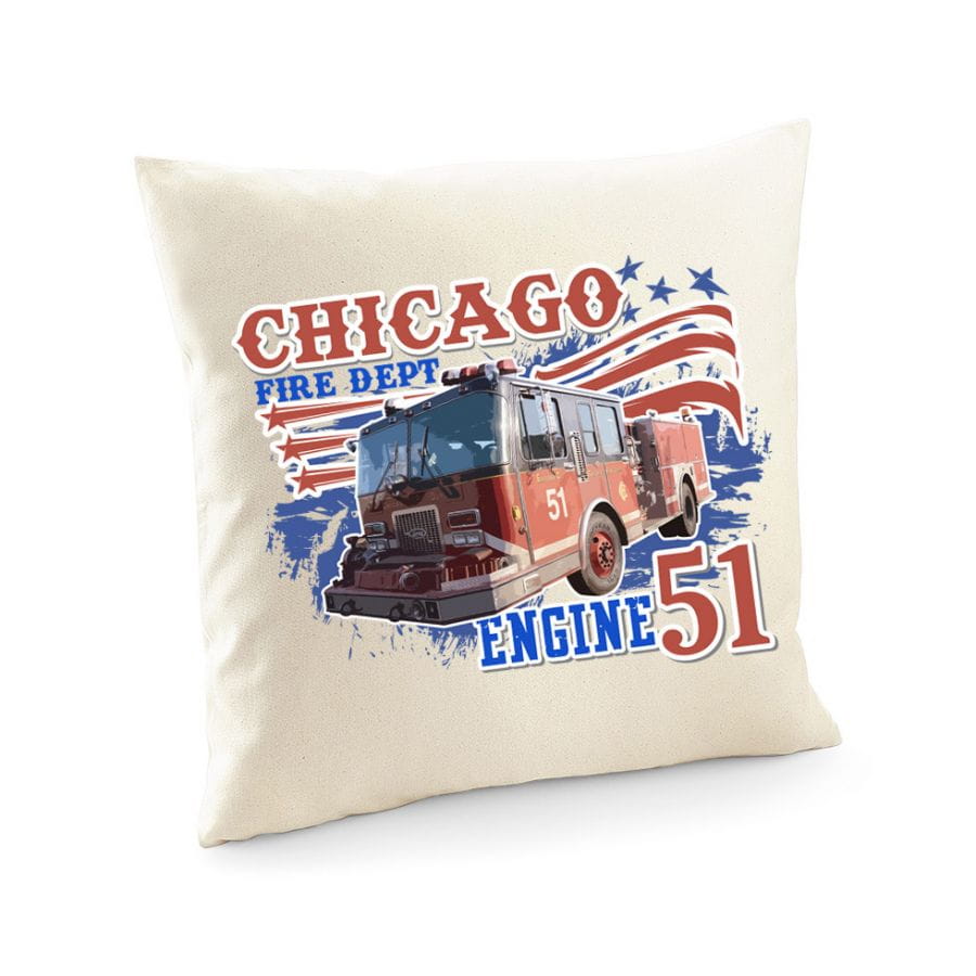 Chicago Fire Dept. - Engine 51 - Kissenbezug