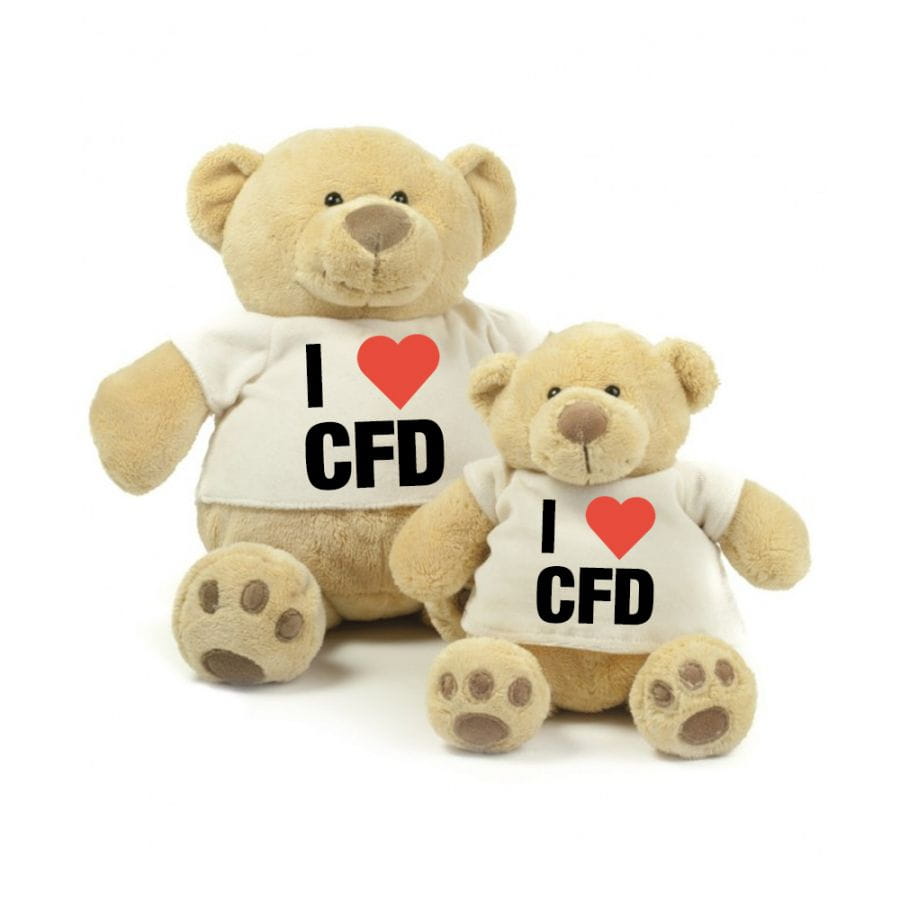 Chicago Fire Dept. - Teddy bear in different sizes