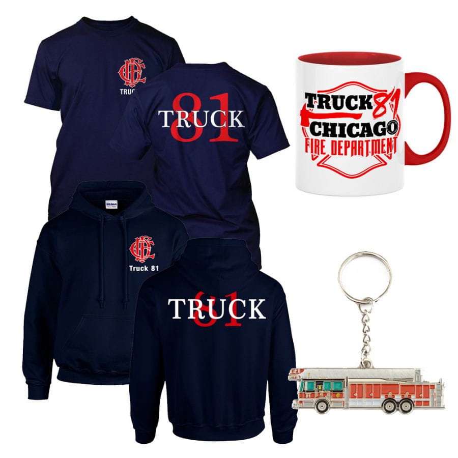 Chicago Fire Dept. - Spar Set (Truck 81)