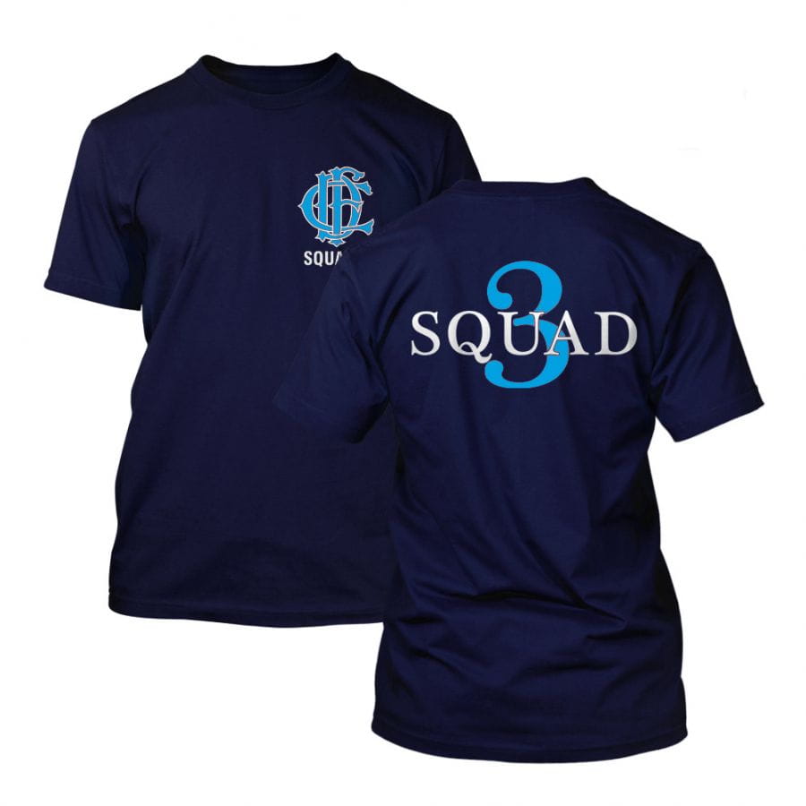 Chicago Fire Dept. - Squad 3 T-Shirt (Blue Edition)