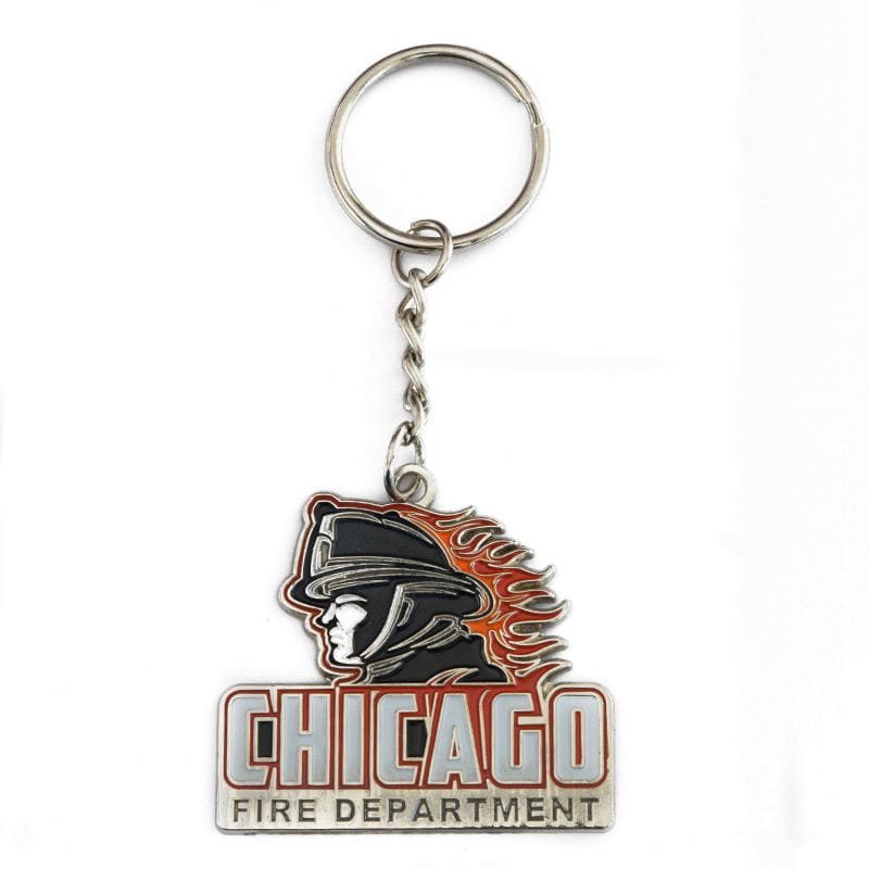 Chicago Fire Dept. - Design Keyring Pendant