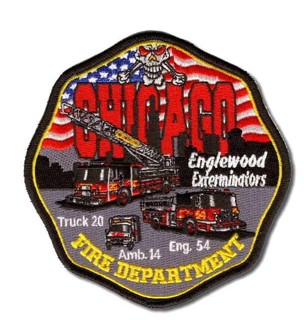 Chicago Fire Dept. - Engine 54, Ladder 20 - Patch / Patch