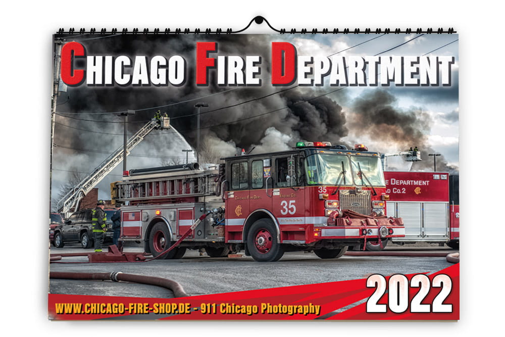Chicago Fire Department - Kalender 2022 (B-Ware) | Chicago-Fire-Shop.de