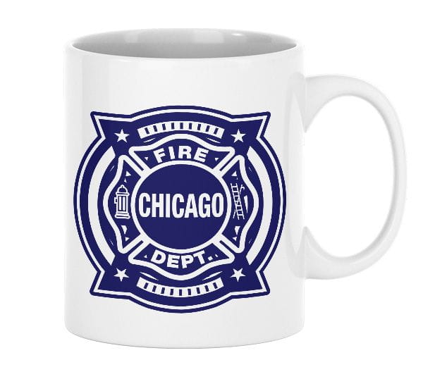 Chicago Fire Dept. - ceramic cup
