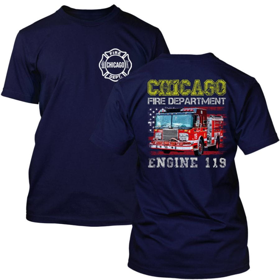 Chicago Fire Dept. - Engine 119 T-Shirt for Kids