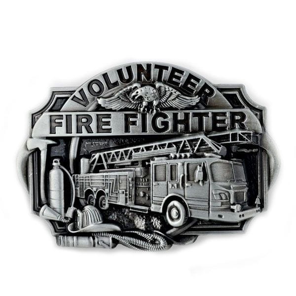 Firefighter Metal Belt Buckle