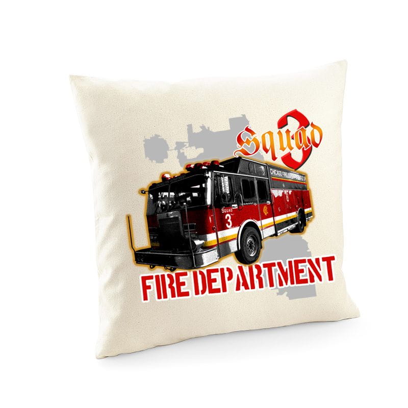Chicago Fire Dept. - Squad 3 pillowcase