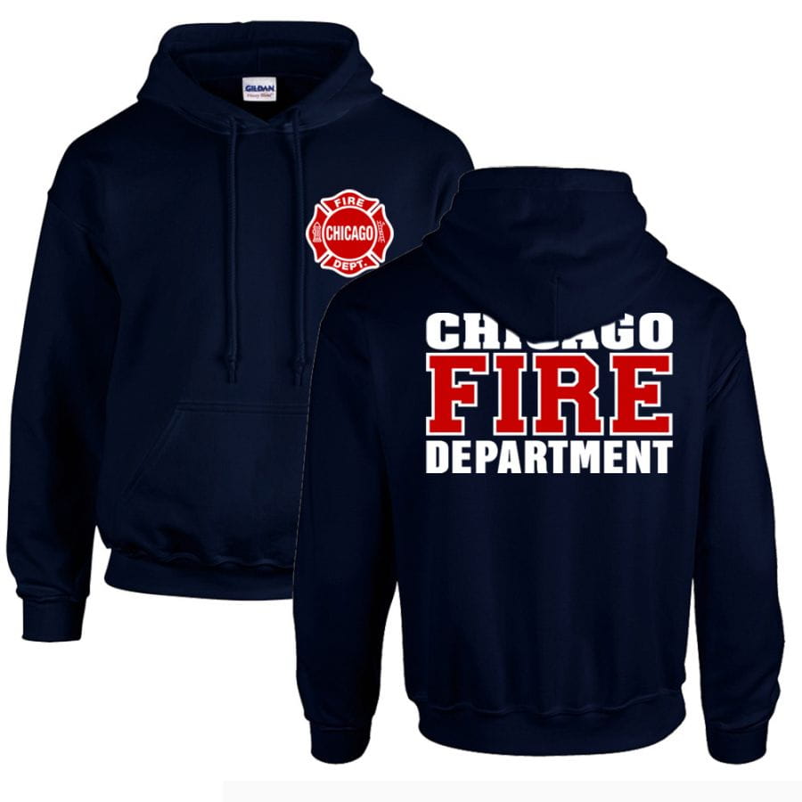 Chicago Fire Dept. - Pullover mit Kapuze (New Edition)