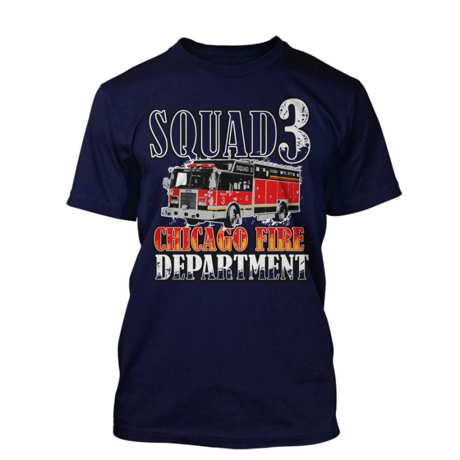 Chicago Fire Dept. - Squad 3 T-Shirt für Kinder
