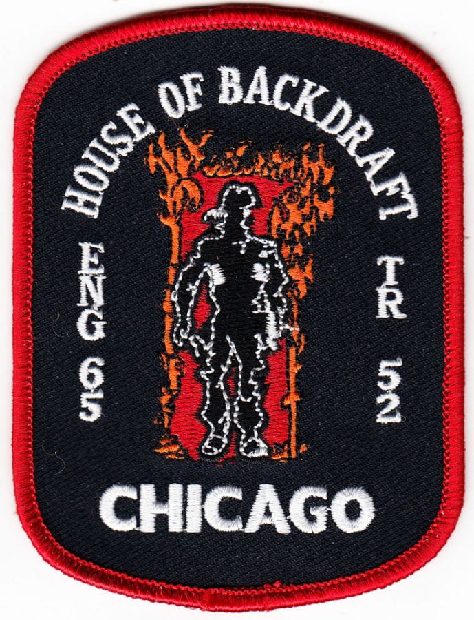 Chicago Engine 65, Truck 52 - House of Backdraft - Patch / Patch
