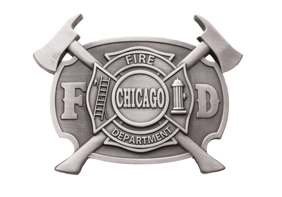 Chicago Fire Dept. - Gürtelschnalle aus Metall