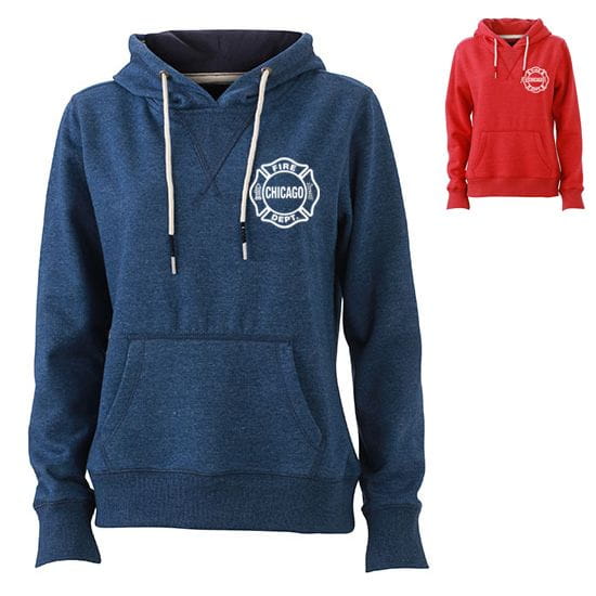 Chicago Fire Dept. - Hooded sweater for women