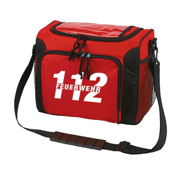 Fire brigade 112 cooling bag in red
