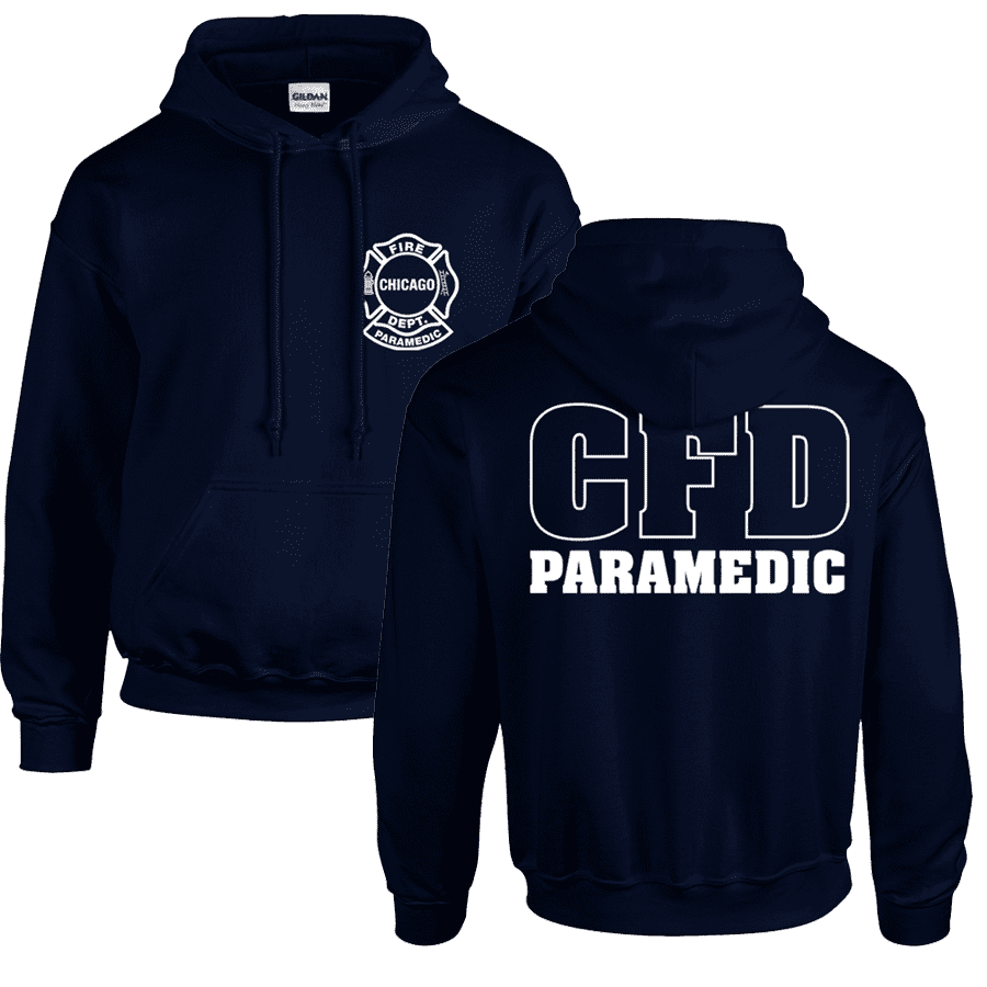 Chicago Fire Dept. Paramedic - Hooded Sweater