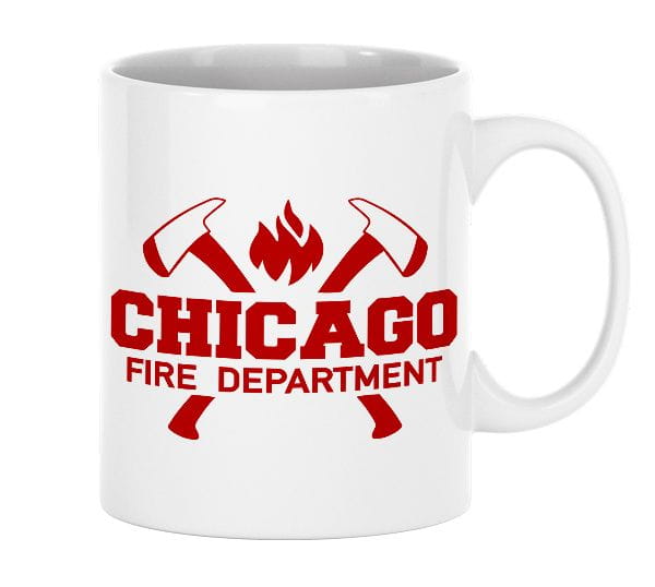 Chicago Fire Dept. - ceramic cup (330ml)
