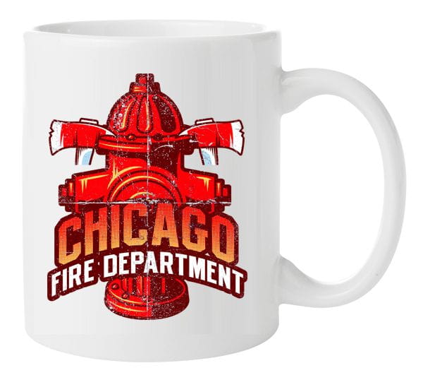 Chicago Fire Dept. - Ceramic cup (hydrant)