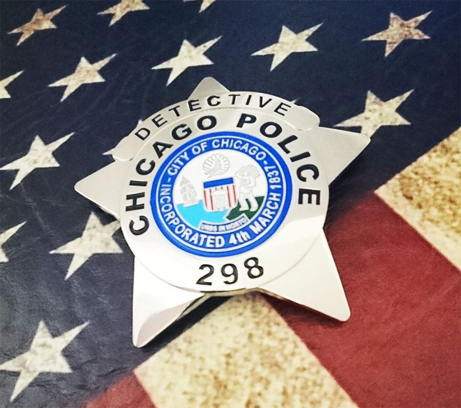 Chicago Police Dept. - Metal Badge - Detective