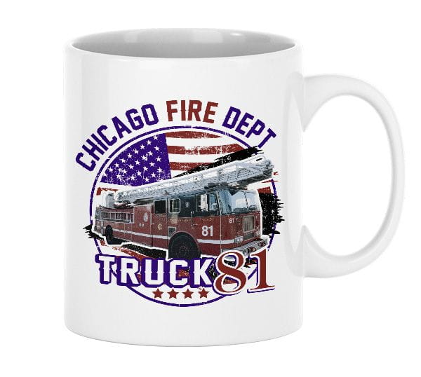 Chicago Fire Dept. - Truck 81 - Ceramic mug
