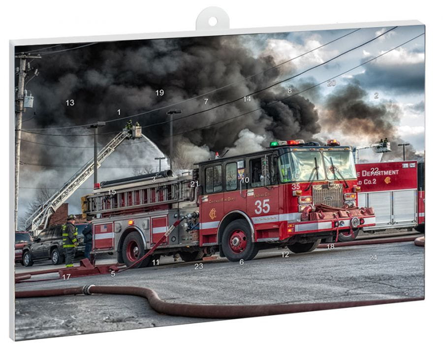 Chicago Fire Department - Adventskalender 2019 + gratis Mini-Poster (Engine 35)