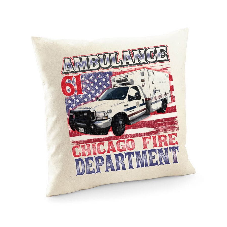 Chicago Fire Dept. - Ambulance 61 - Kissenbezug