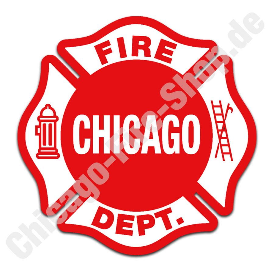 Chicago Fire Department - Sticker (10cm)