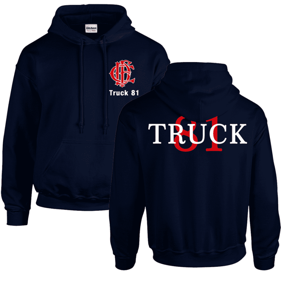 Chicago Fire Dept. - Truck 81 Hooded Sweater