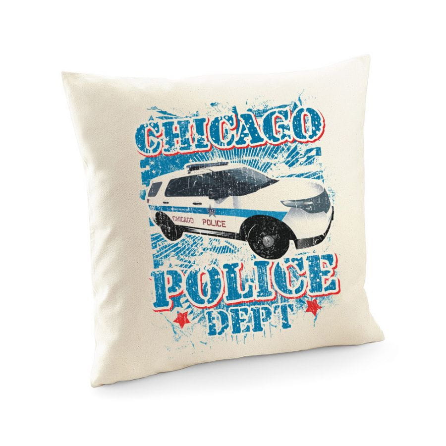 Chicago Police Dept. - Police Car - Kissenbenbezug