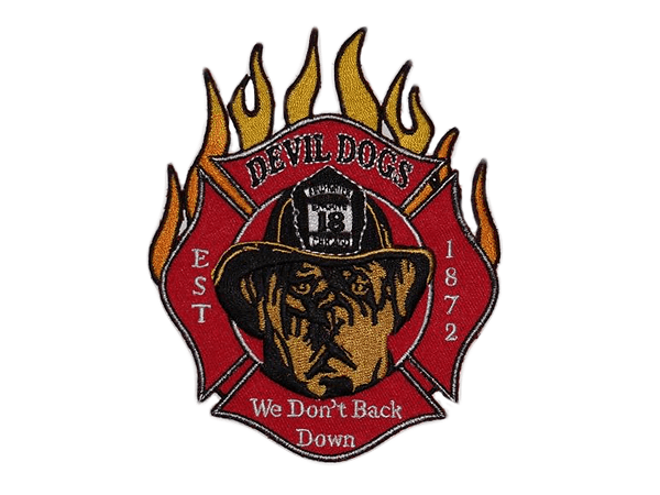 Engine 18 - Devil Dogs - Chicago Fire Dep. patch