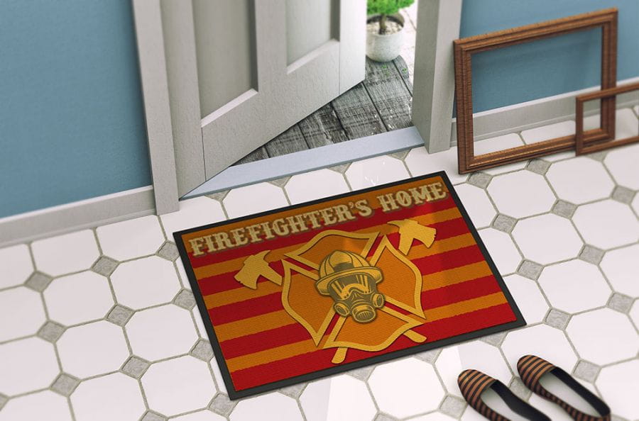 Firefighter's Home - Foot mat